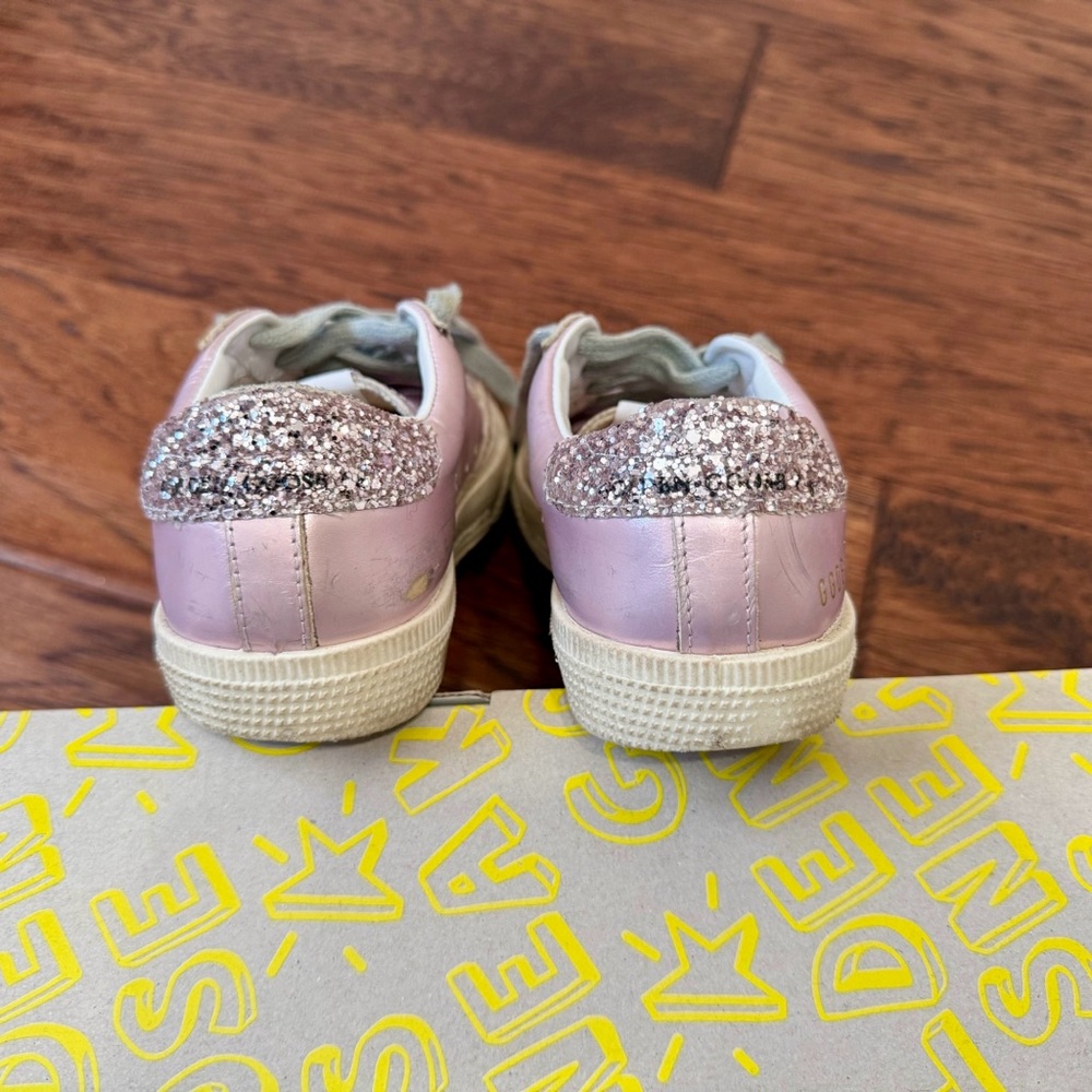 Golden Goose Kids Superstar glitter-detail sneakers - Picture 7 of 13